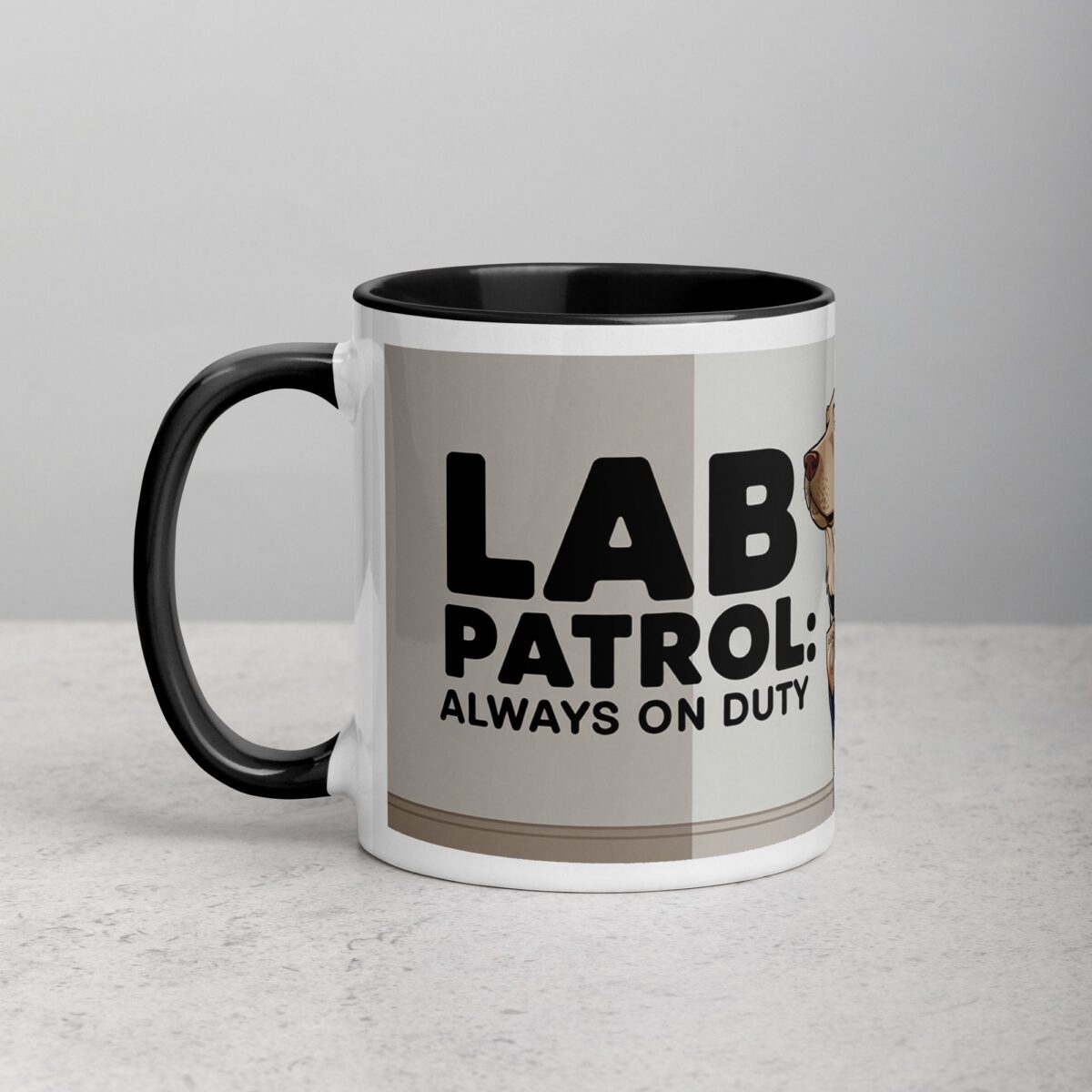 Lab Patrol: Always on Duty Coffee Mug - Image 2