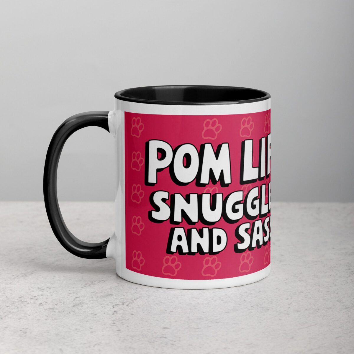 Pom Life: Snuggles and Sass Coffee Mug - Image 2