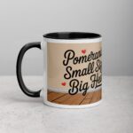 Pomeranians: Small Size, Big Heart Coffee Mug - Image 2
