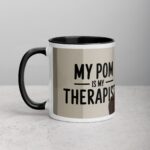 My Pom Is My Therapist Coffee Mug - Image 2