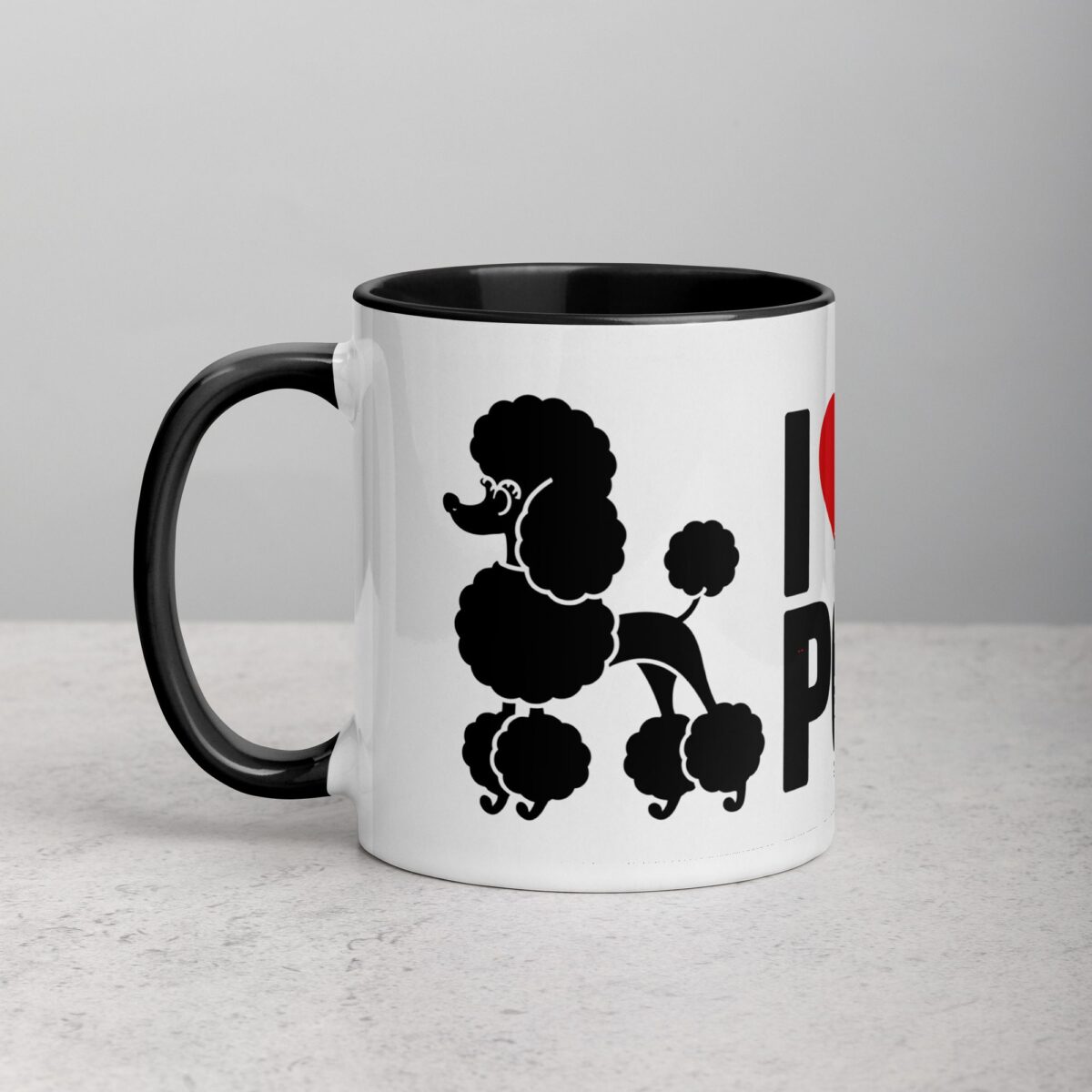 I ❤️ My Poodle Coffee Mug & Tea Cup - Image 2