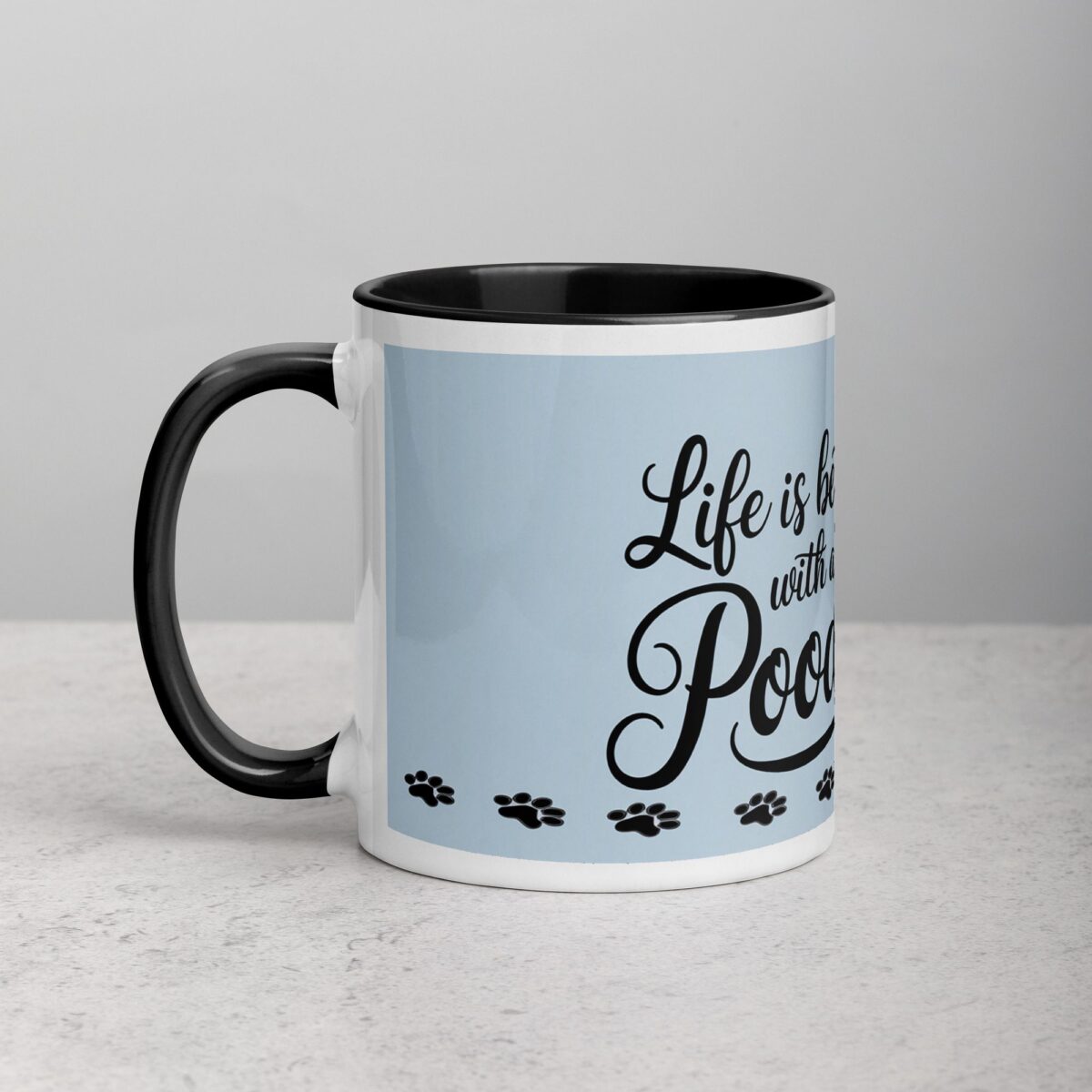 Life Is Better with a Poodle Coffee Mug - Image 2