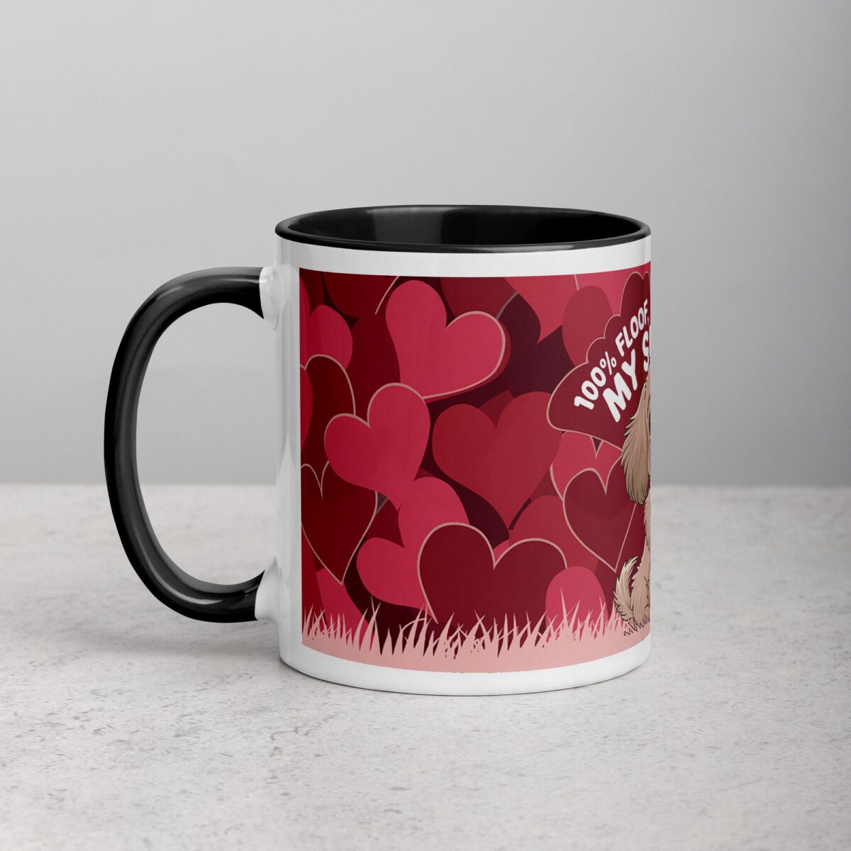 100% Floof, 0% Worries: My Spaniel Coffee Mug - Image 2