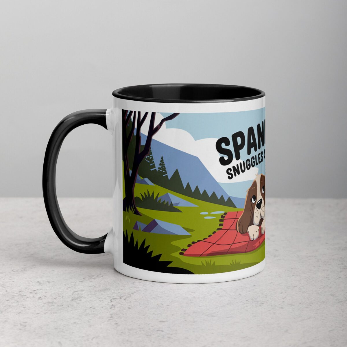 Spaniel Life: Snuggles and Adventures Coffee Mug - Image 2