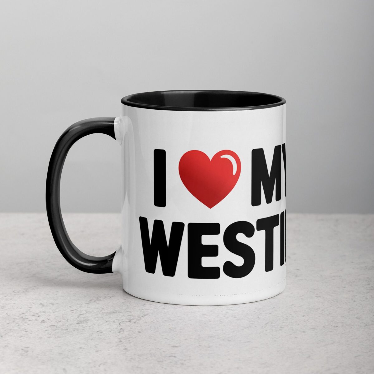 I ❤️ My Westie Coffee Mug & Tea Cup - Image 2