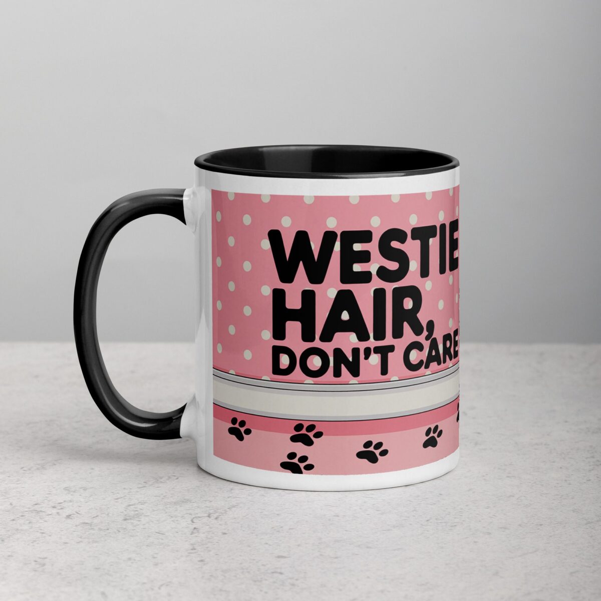 Westie Hair, Don’t Care Coffee Mug - Image 2