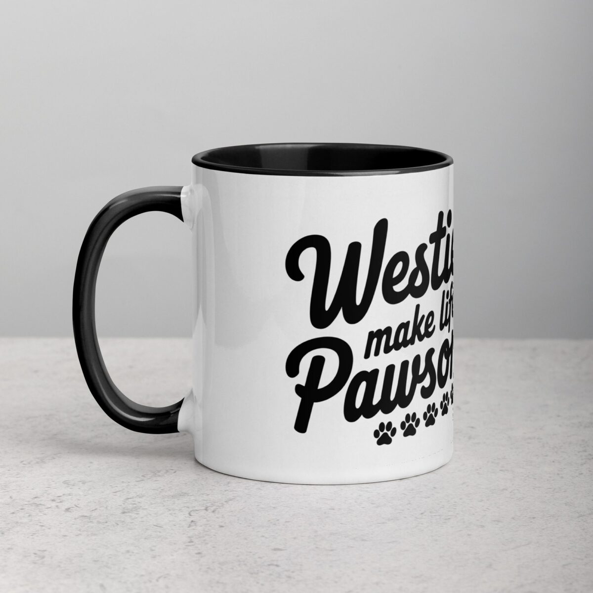 Westies Make Life Pawsome Coffee Mug - Image 2