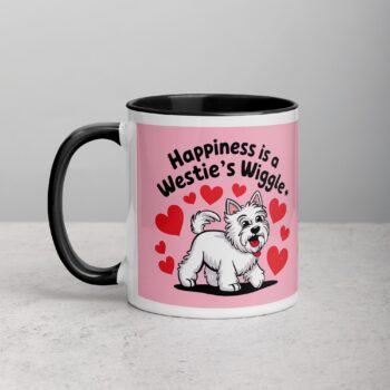 Happiness Is a Westie’s Wiggle Coffee Mug