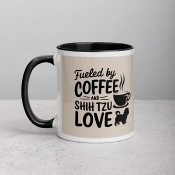 Fueled by Coffee and Shih Tzu Love Mug