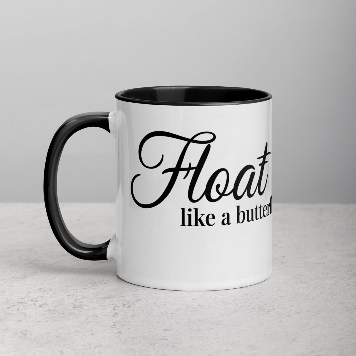 Float Like a Butterfly, Sting Like a Bee Mug - Image 2
