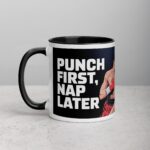 Punch First, Nap Later Boxing Mug - Image 2