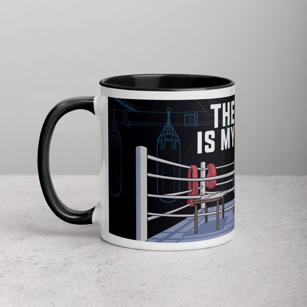 The Ring is My Office Boxing Mug - Image 2