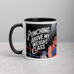 Punching Above My Weight Class Boxing Mug - Image 2