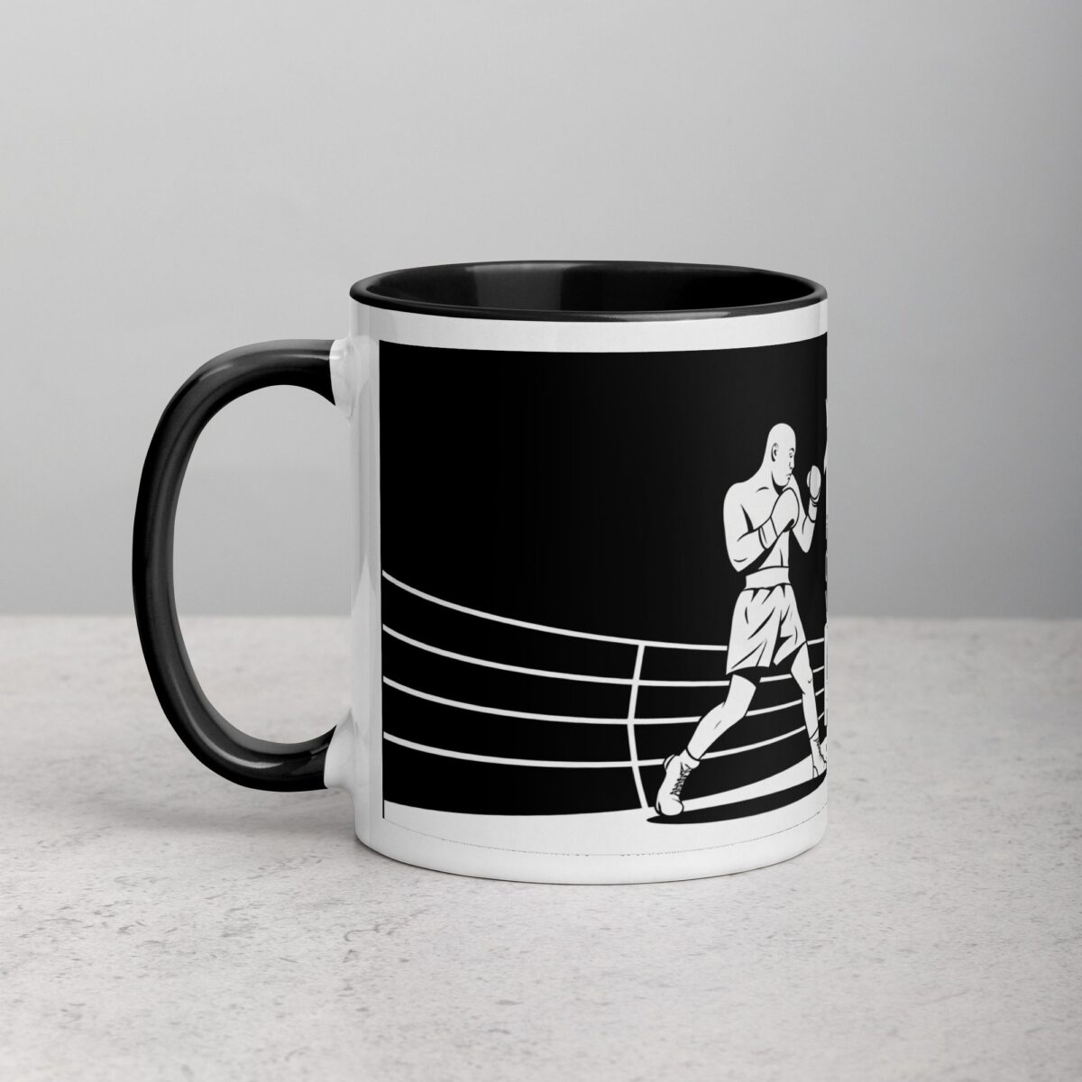 You Miss 100% of the Punches You Don’t Throw Boxing Mug - Image 2