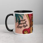 Espresso Yourself, King Style Lion Coffee Mug - Image 2