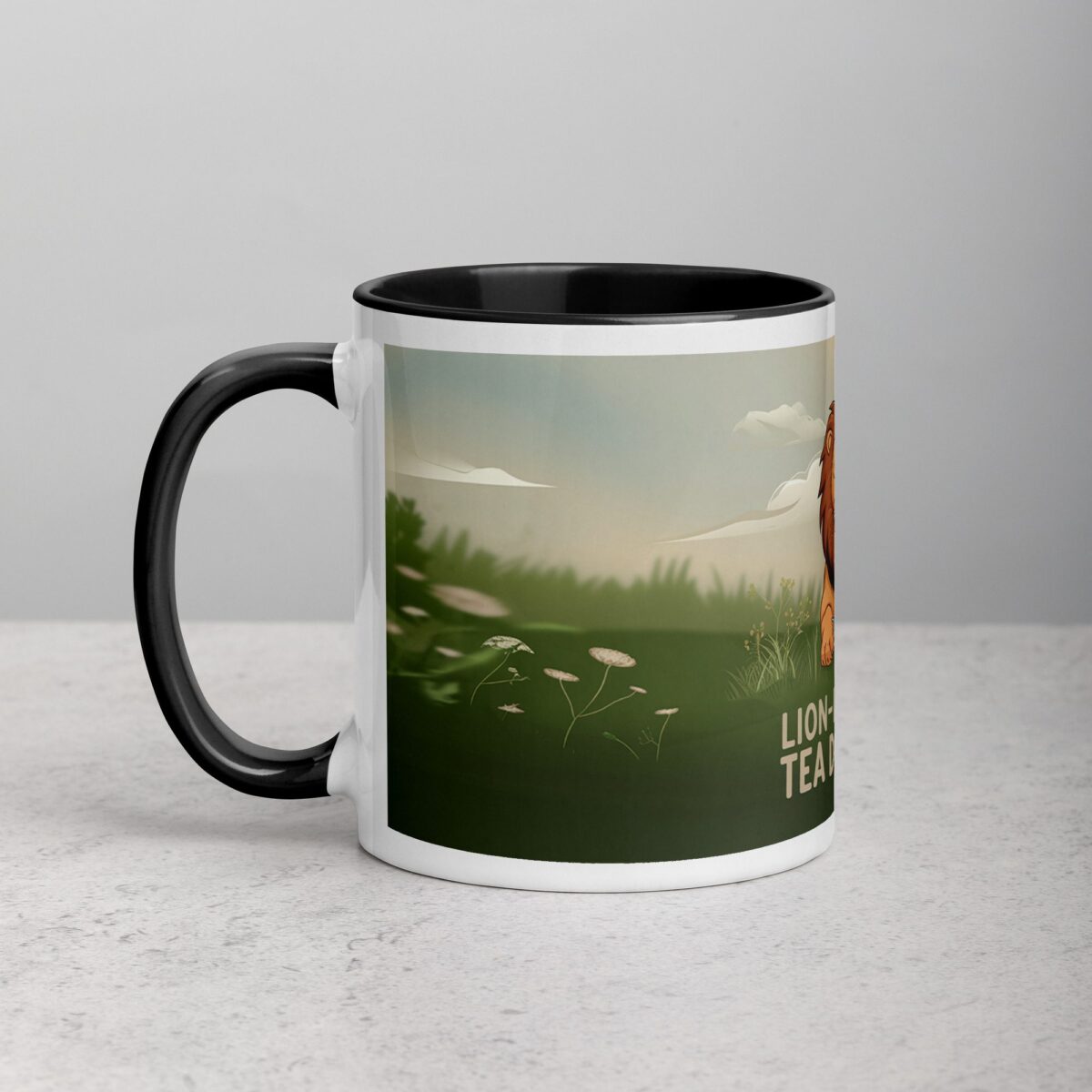 Lion-Hearted Tea Drinker Cup - Image 2