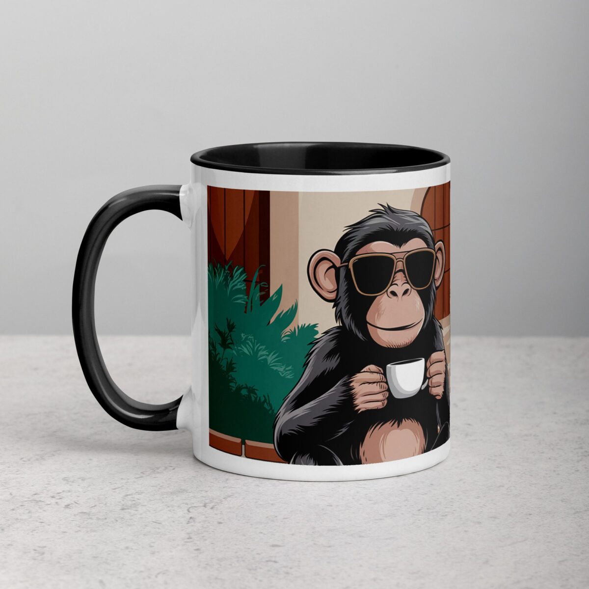 Espresso Yourself, Monkey Style Coffee Mug - Image 2