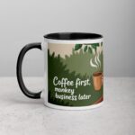 Coffee First, Monkey Business Later Mug - Image 2