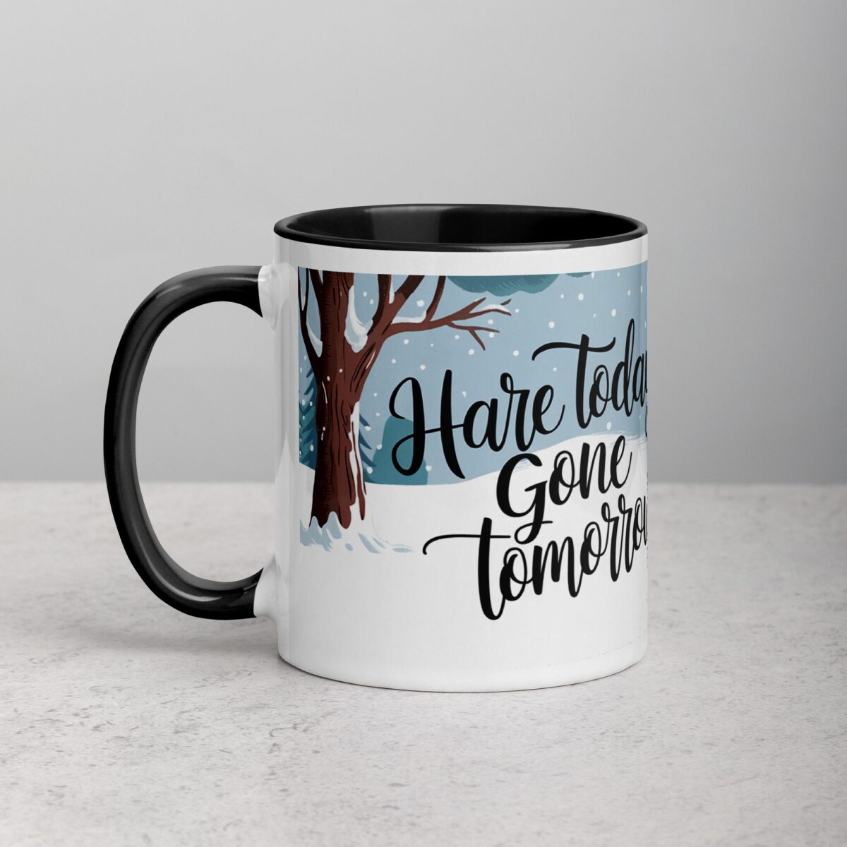 Hare Today, Gone Tomorrow Bunny Mug - Image 2