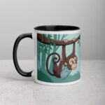 Hang in There, Coffee’s Coming! Monkey Mug - Image 2