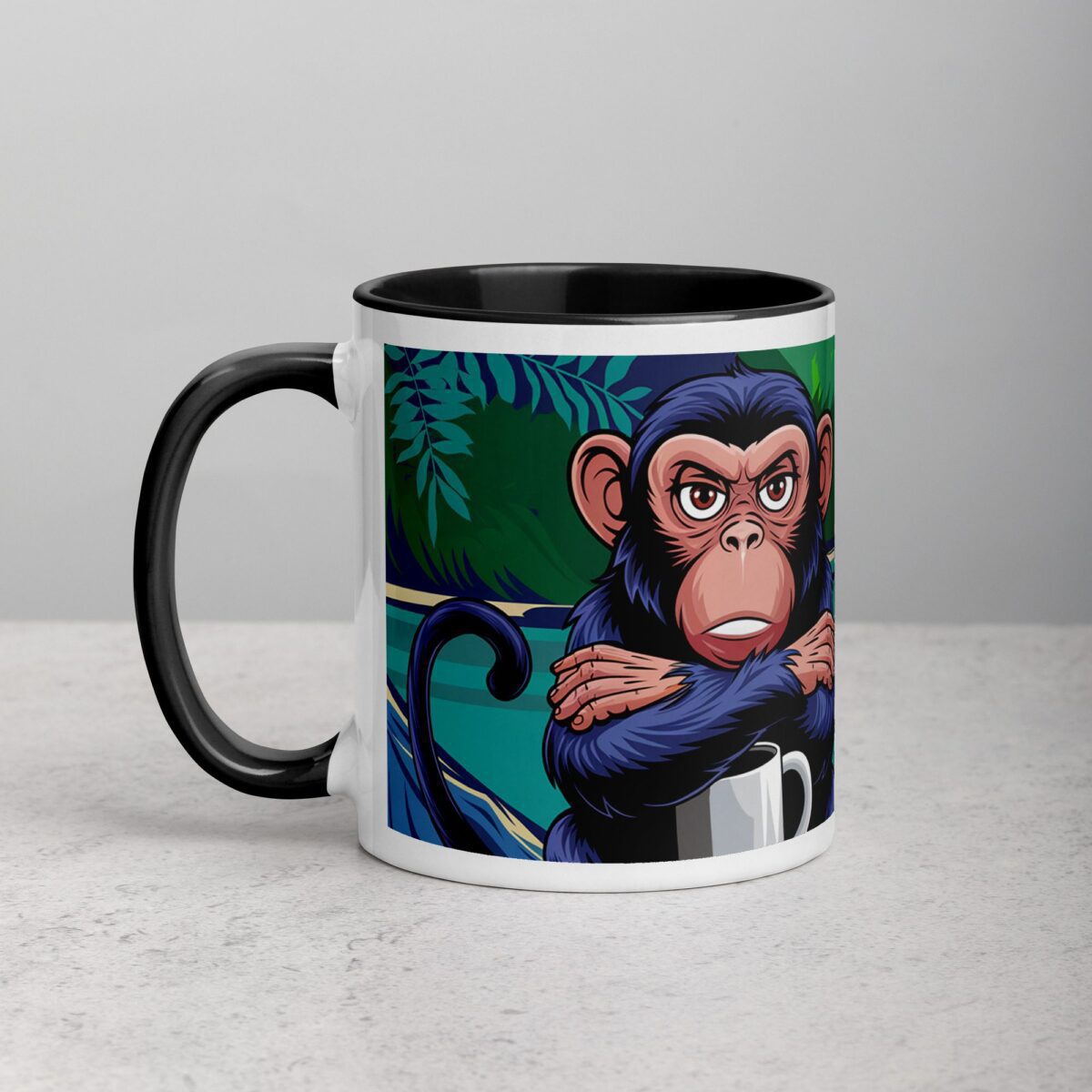 No Coffee, No Monkeying Around Mug - Image 2