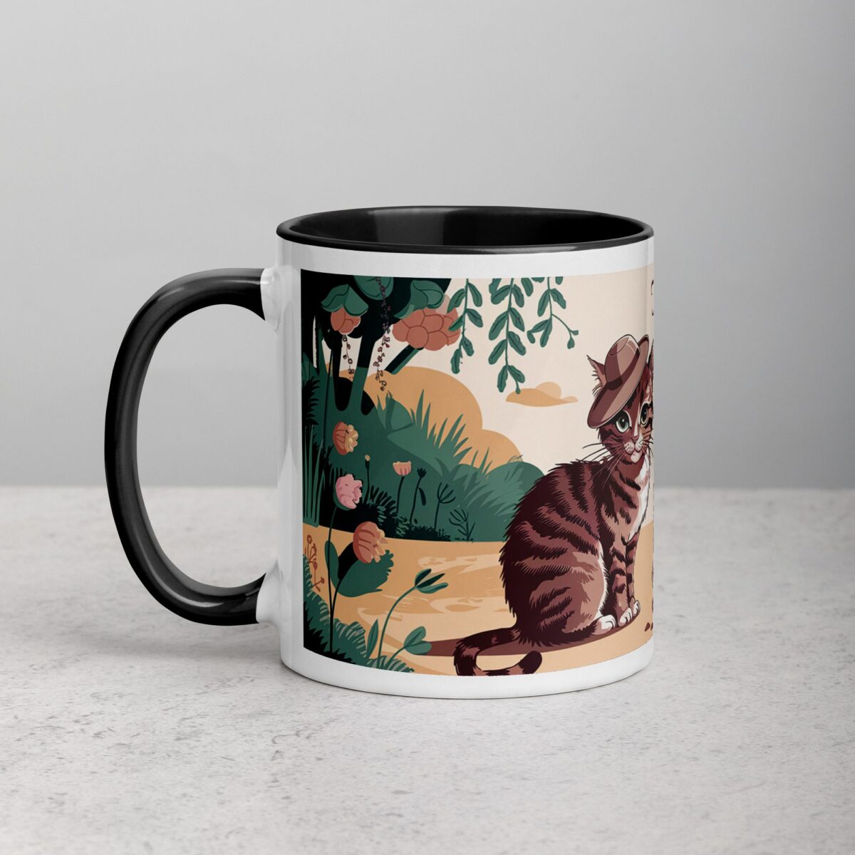 Time Spent with Cats and Coffee Is Never Wasted Mug - Image 2