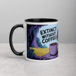 Extinct Without Coffee Mug - Image 2