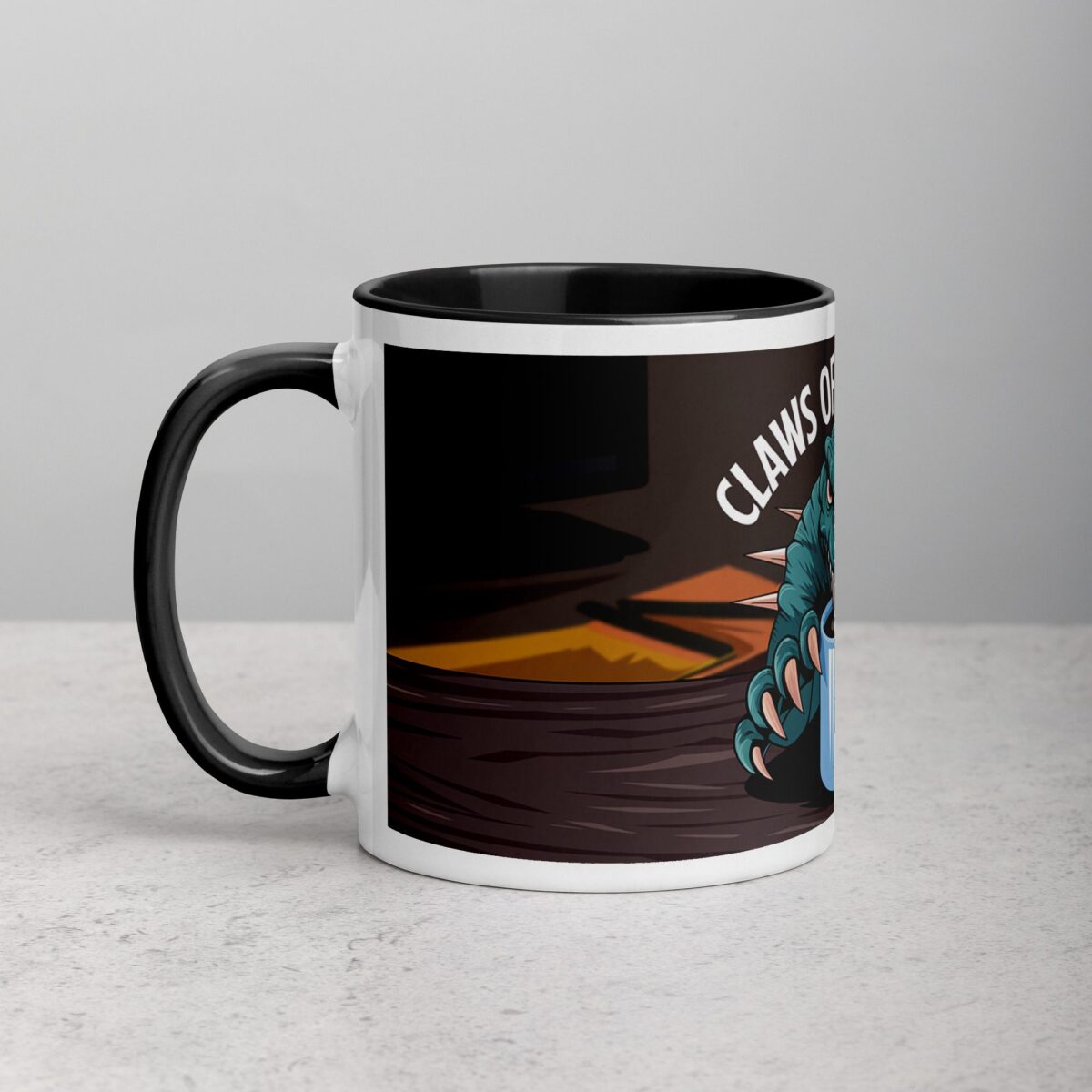 Claws Off My Coffee Dinosaur Mug - Image 2