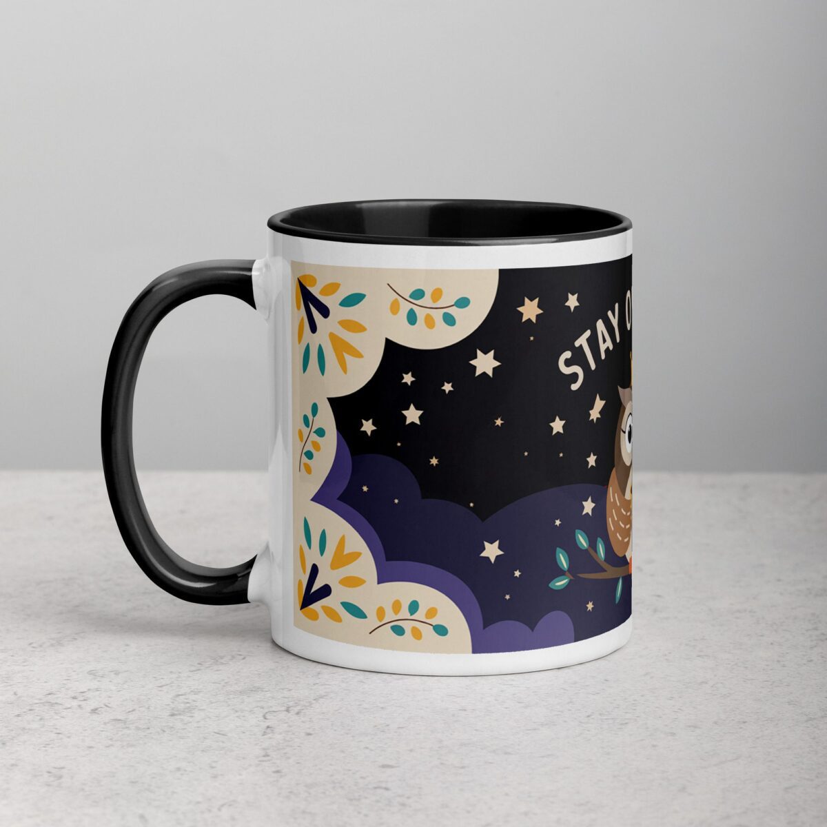 Stay Owl-some! Coffee Mug & Tea Cup - Image 2