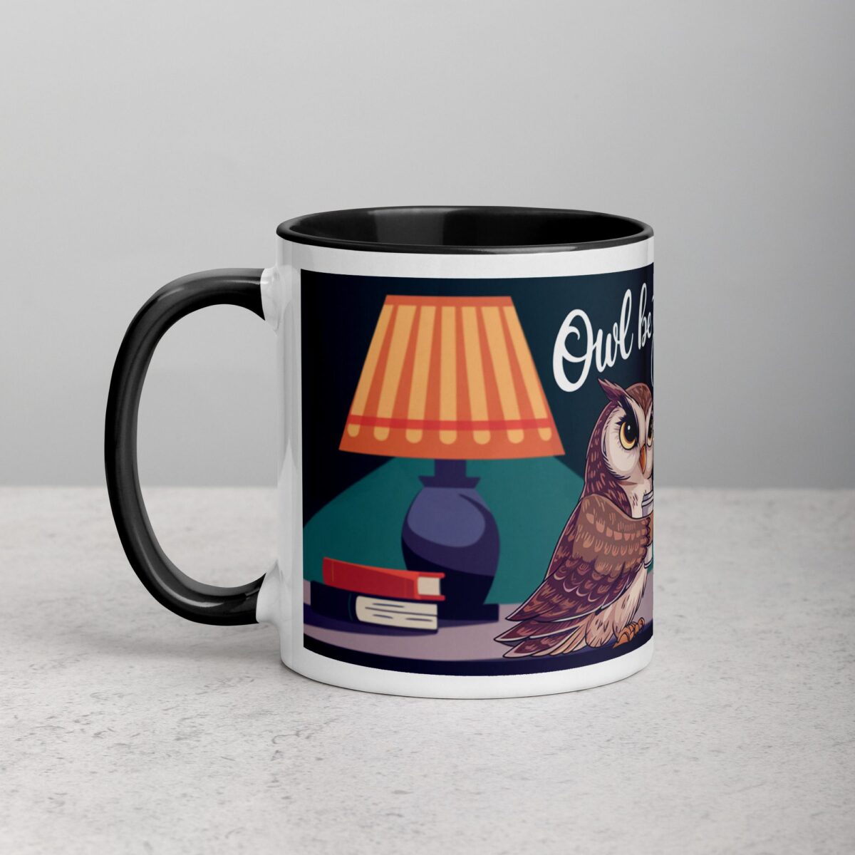 Owl Be There for You (With Coffee) Mug - Image 2