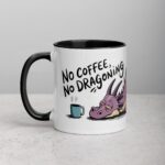 No Coffee, No Dragoning Mug - Image 2