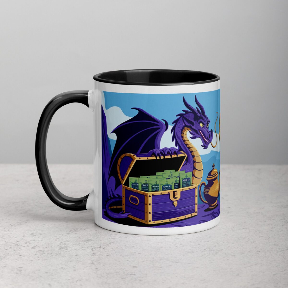 Chai-Ching: Dragon’s Gold Blend Mug - Image 2