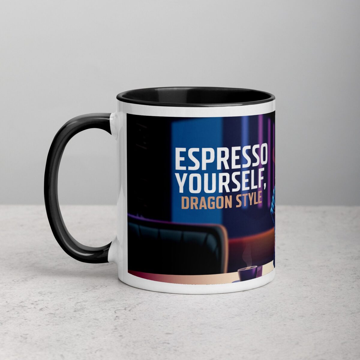 Hoarding Coffee, Not Gold Dragon Mug - Image 2