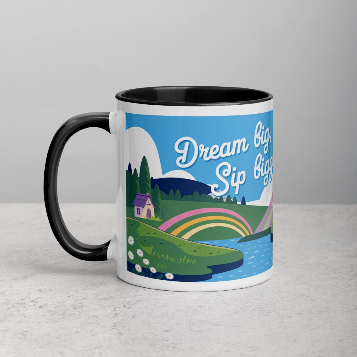 Dream Big, Sip Bigger Unicorn Mug - Image 2