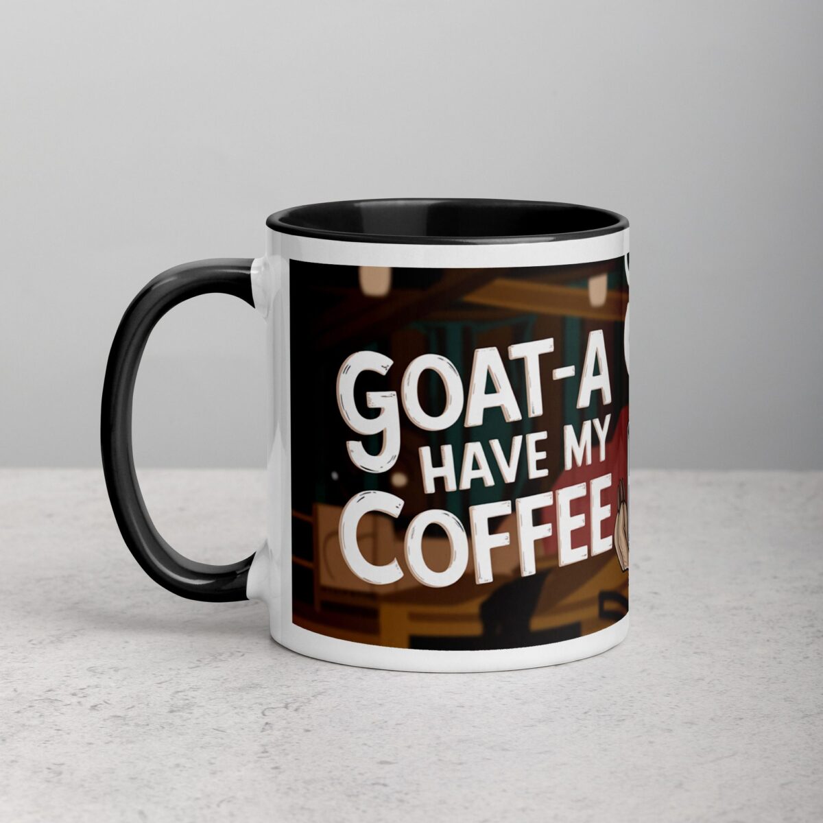 Goat-a Have My Coffee Mug - Image 2