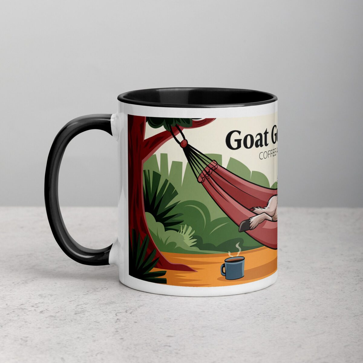 Goat Goals: Coffee and Chill Mug - Image 2