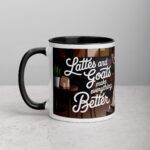 Lattes and Goats Make Everything Better Mug - Image 2