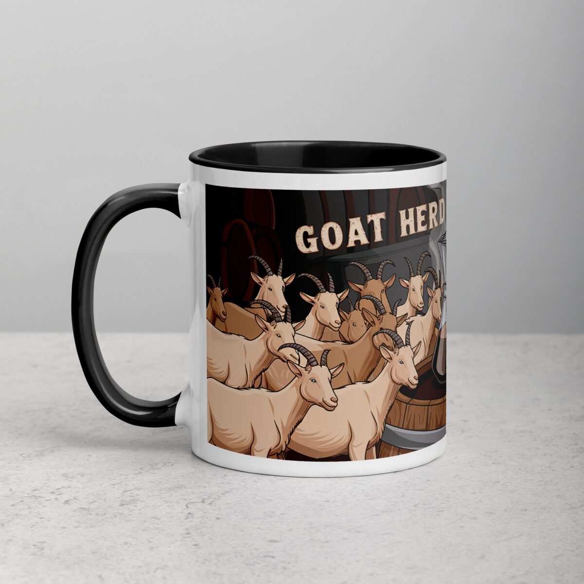 Goat Herd Loves Coffee Mug - Image 2