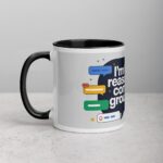 I’m the Reason for the Company Group Chat Boss Mug - Image 2