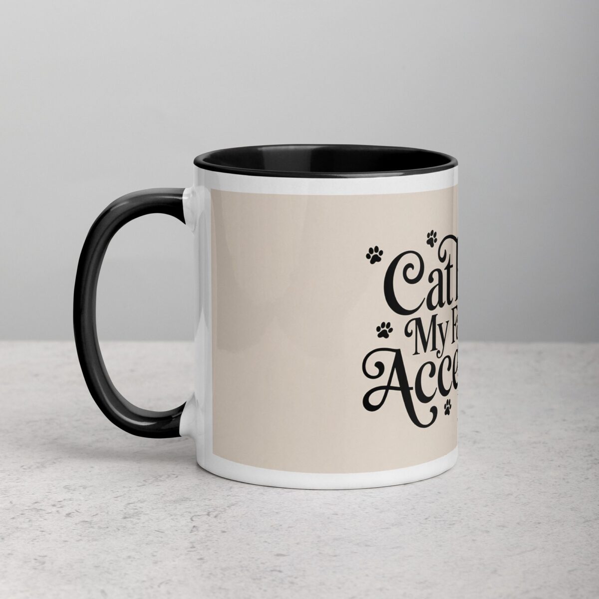 Cat Hair: My Favorite Accessory Mug - Image 2