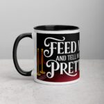 Feed Me and Tell Me I’m Pretty Cat Mug - Image 2