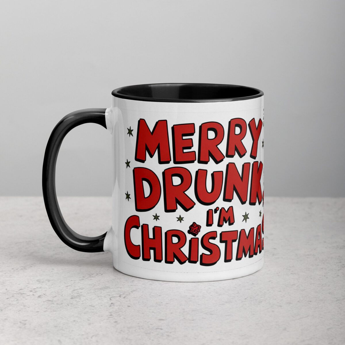Merry Drunk, I’m Christmas Coffee Mug - Image 2