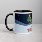Tree Rex Christmas Coffee Mug - Image 2
