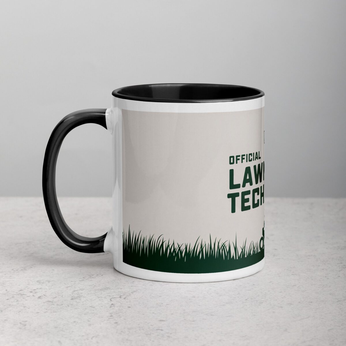 Official Lawn Care Technician Dad Coffee Mug - Image 2