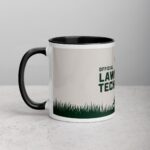 Official Lawn Care Technician Dad Coffee Mug - Image 2