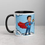 Super Dad Superhero Coffee Mug - Image 2