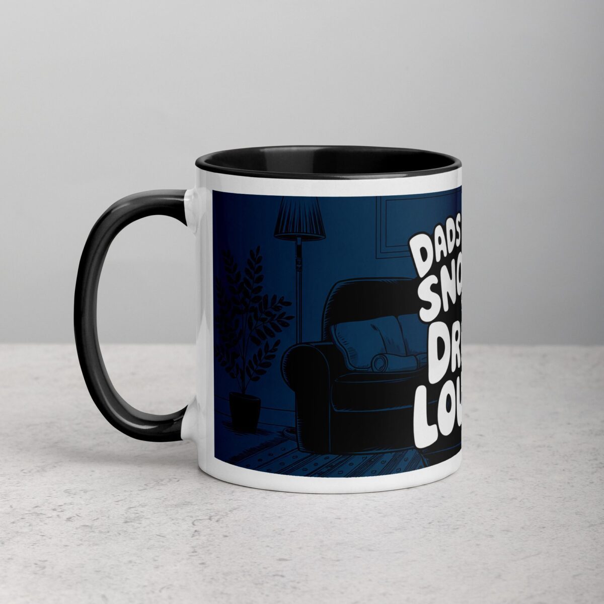 Dad's Don't Snore, We Dream Loudly Coffee Mug - Image 2