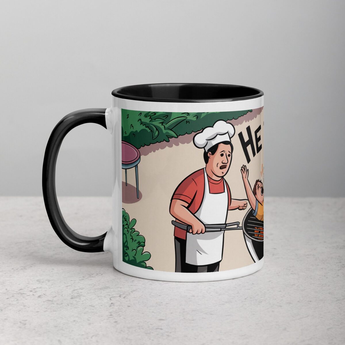 He Is Cooked Coffee Mug & Tea Cup - Image 2