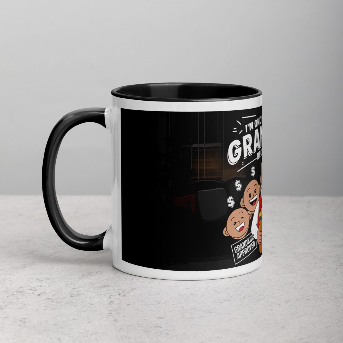 I’m Only Spoiling the Grandkids Because I Can Grandad Mug - Image 2