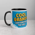 Cool Grandpa (Just Don’t Ask the Kids) Coffee Mug - Image 2